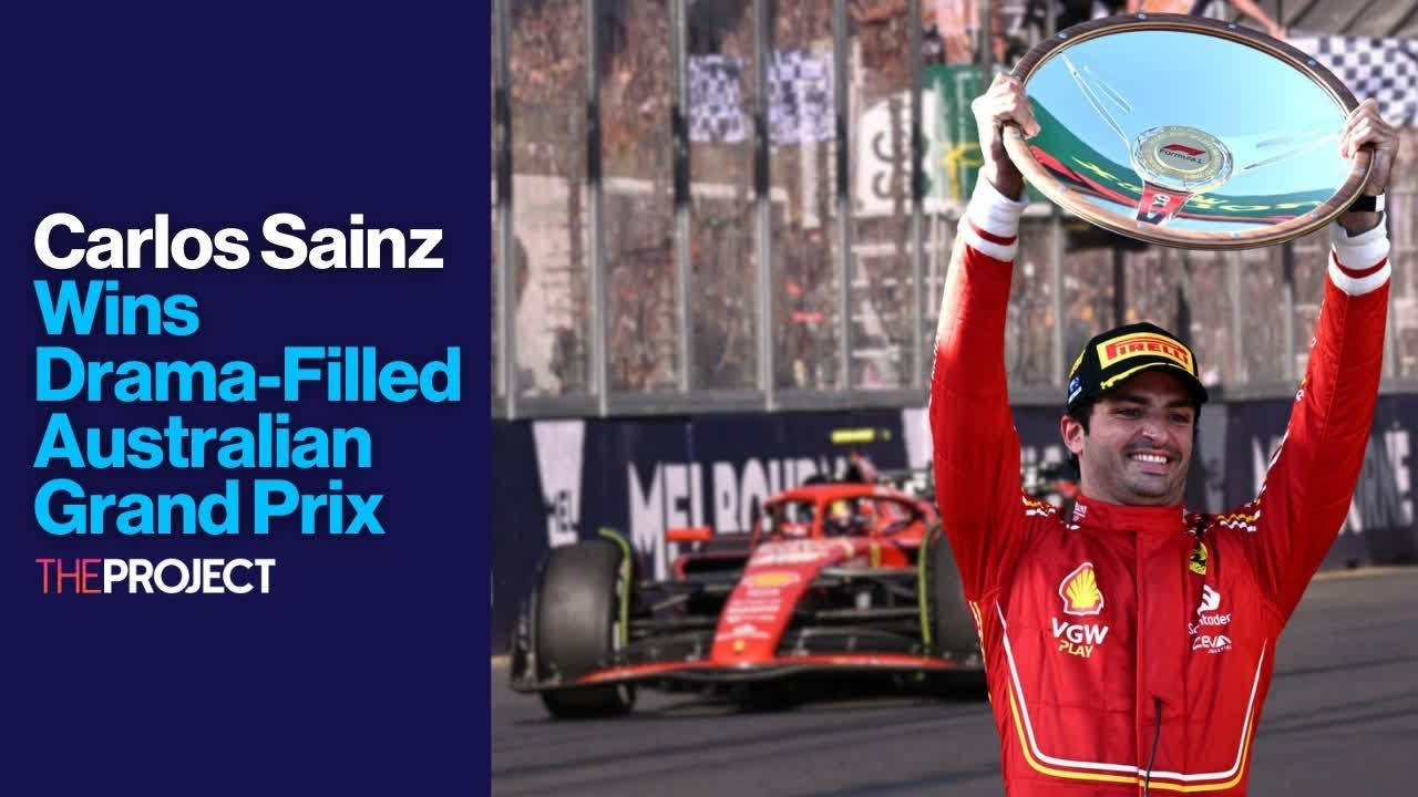 Carlos Sainz Triumphs at the 2024 F1 Australian GP Amidst High Drama