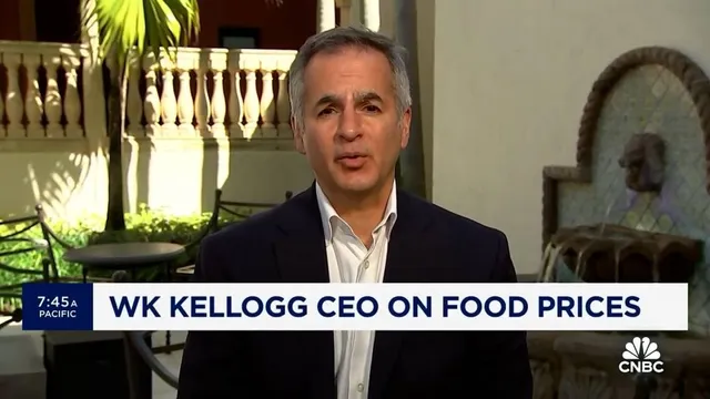 Kellogg’s CEO Suggests Cereal for Dinner Amid Rising Food Prices Kellogg’s CEO Suggests Cereal for Dinner Amid Rising Food Prices