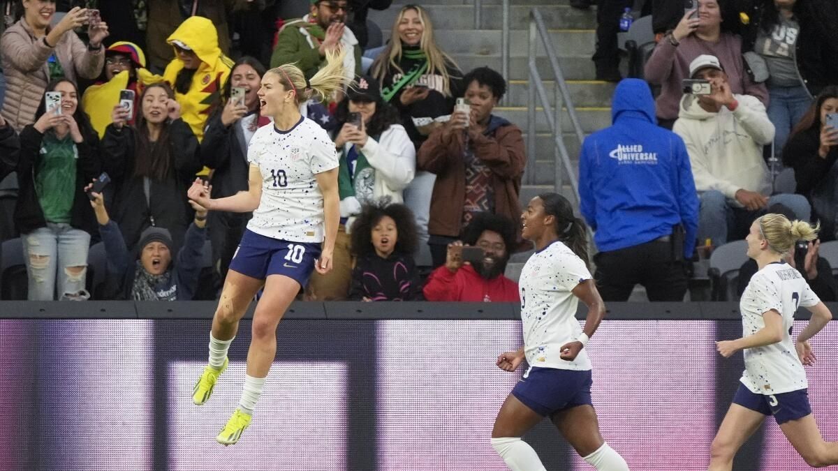 US Women’s Soccer Team Triumphs: A Stellar Comeback and a 3-0 Victory Over Colombia! US Women’s Soccer Team Triumphs: A Stellar Comeback and a 3-0 Victory Over Colombia!