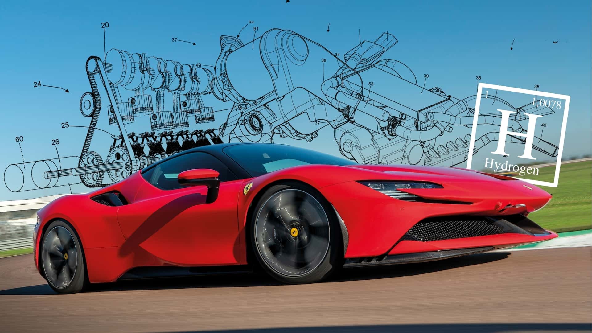 Ferrari's Bold Leap: An Upside-Down Engine and Hydrogen Fuel Innovation ...