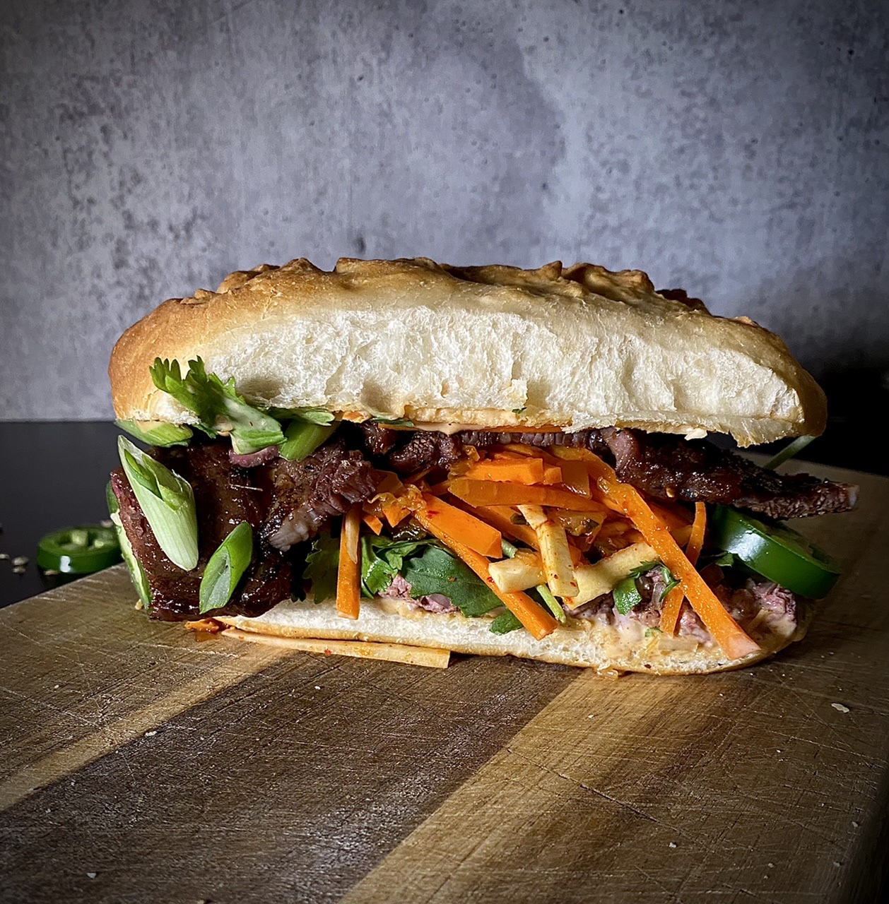Sizzling Homemade BBQ Beef Rib Bánh Mì: A Culinary Adventure